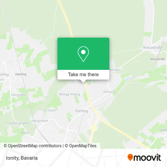 Ionity map
