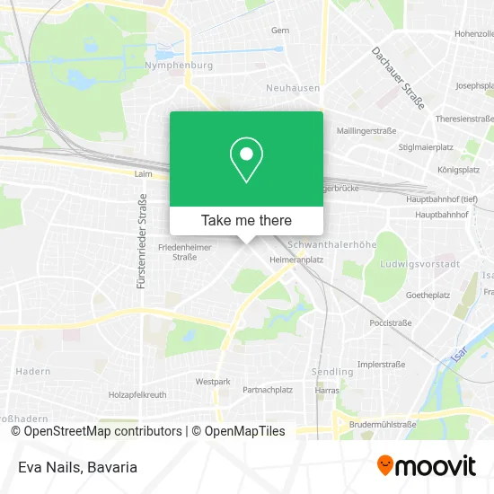 Eva Nails map