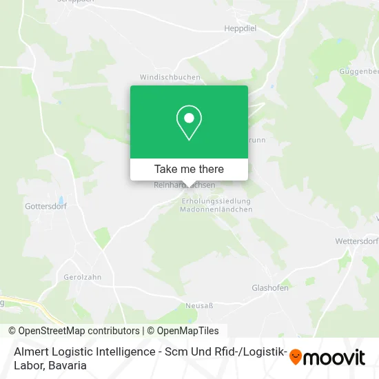 Almert Logistic Intelligence - Scm Und Rfid- / Logistik-Labor map