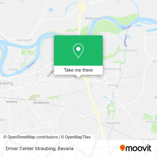 Driver Center Straubing map