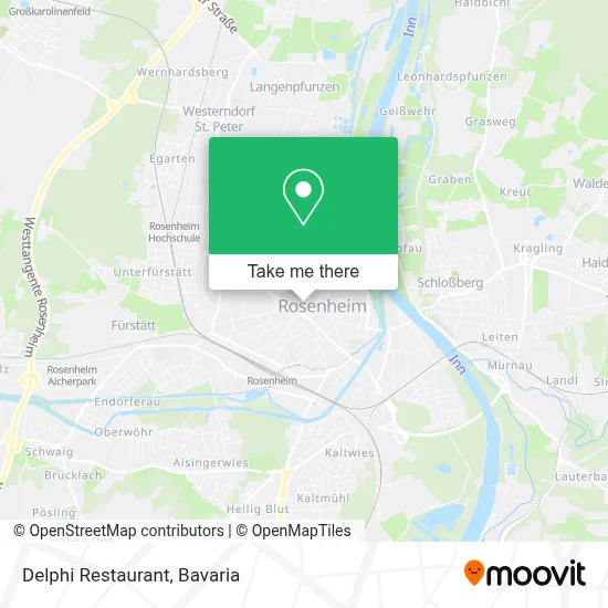 Restaurant Delphi map