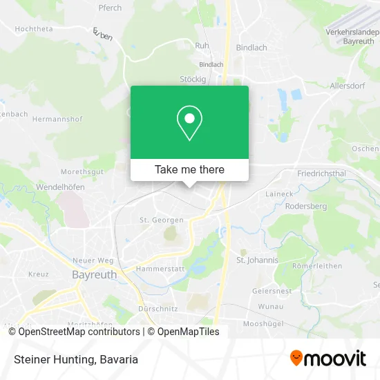 Steiner Hunting map