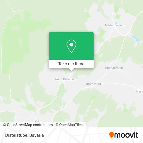Distelstube map