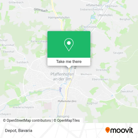 Depot map