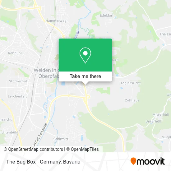The Bug Box - Germany map