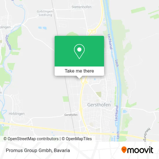 Promus Group Gmbh map