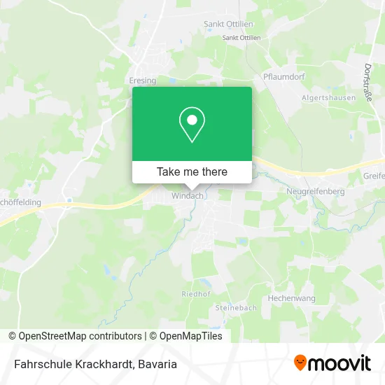 Fahrschule Krackhardt map