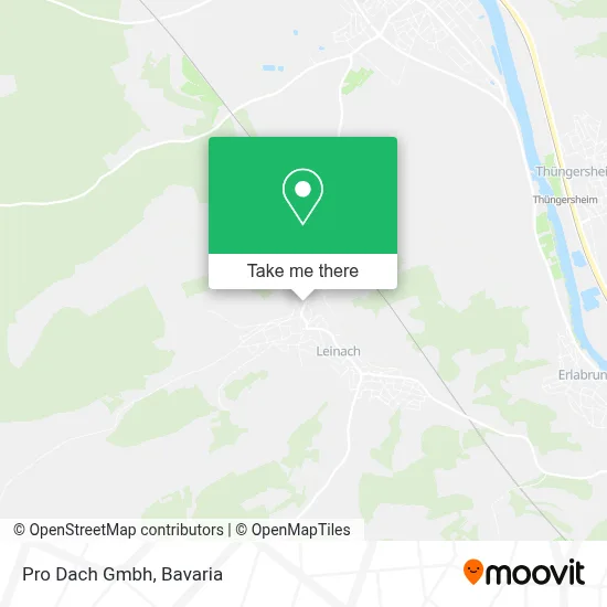 Pro Dach Gmbh map