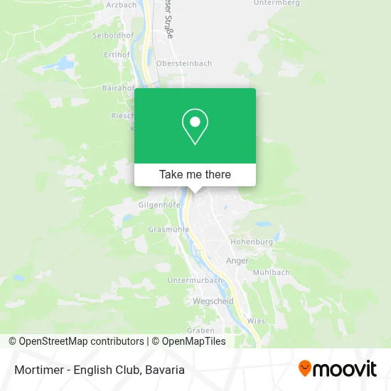 Mortimer - English Club map