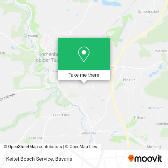 Keitel Bosch Service map