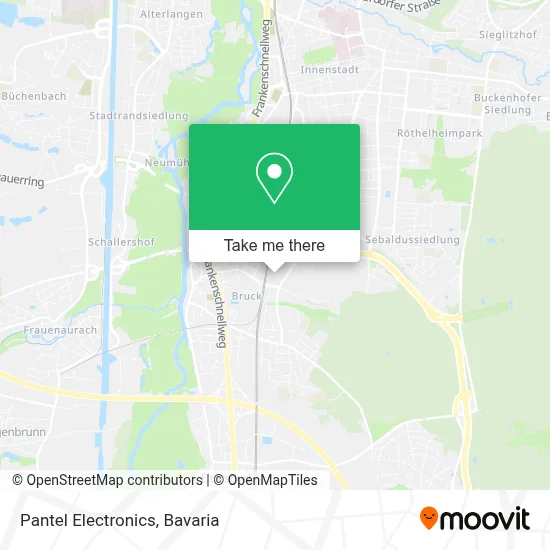 Pantel Electronics map