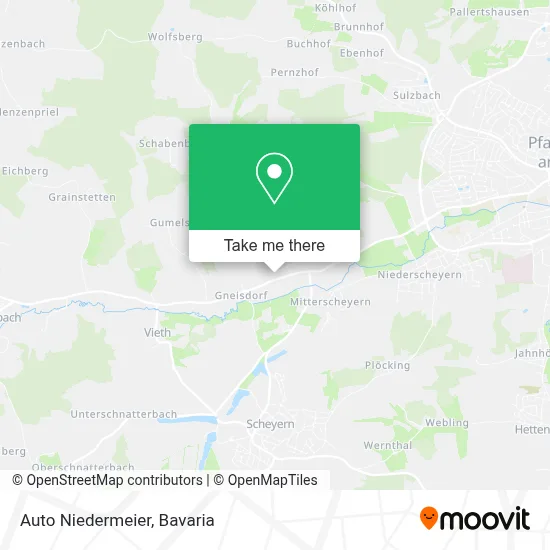 Auto Niedermeier map