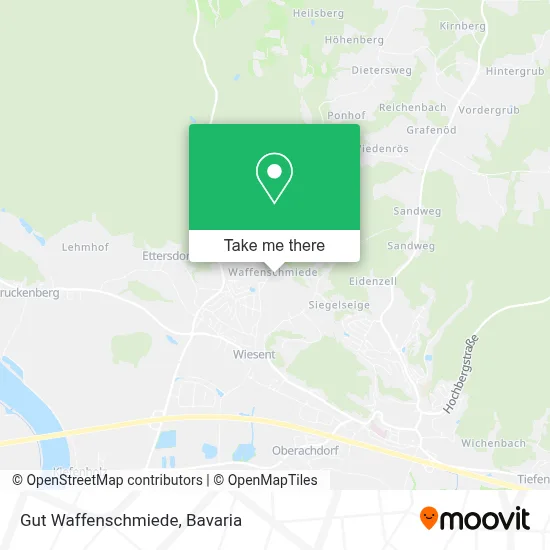 Gut Waffenschmiede map