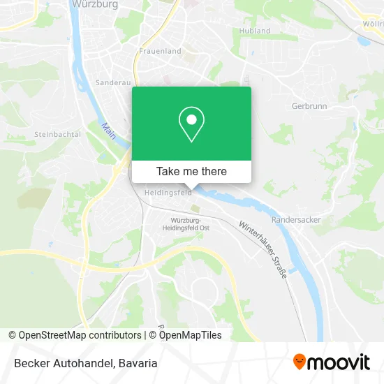 Becker Autohandel map
