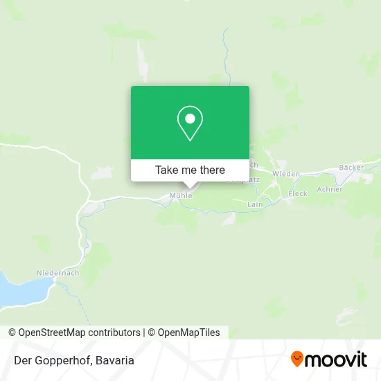Der Gopperhof map