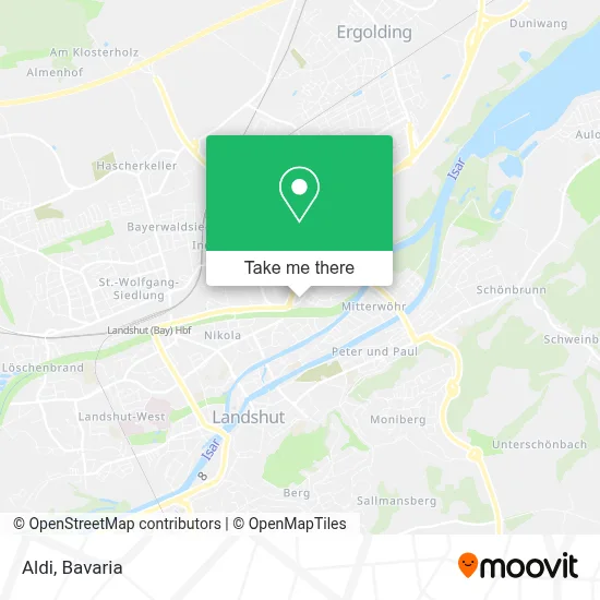 Aldi map