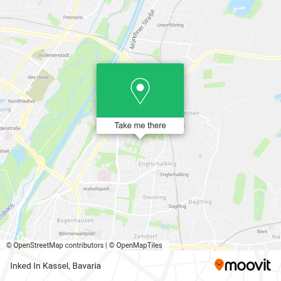 Inked In Kassel map