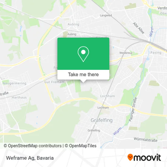 Weframe Ag map