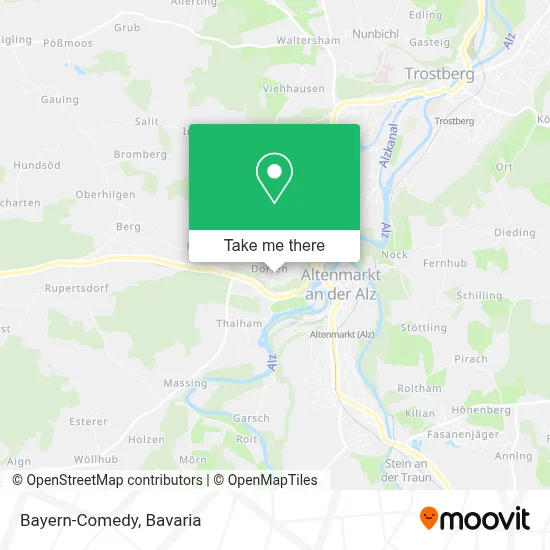 Bayern-Comedy map