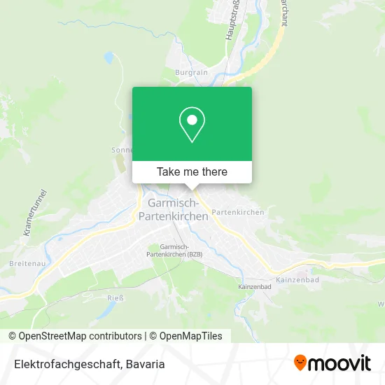 Elektrofachgeschaft map