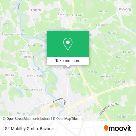 SF Mobility Gmbh map
