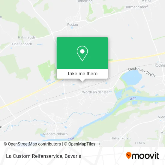 La Custom Reifenservice map