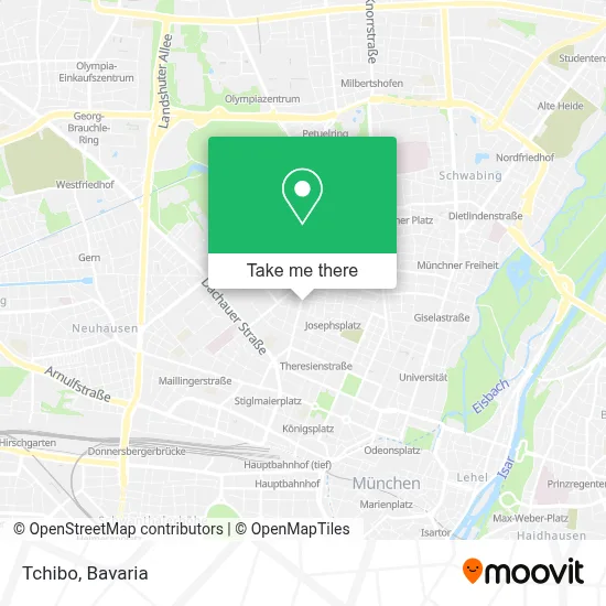 Tchibo map