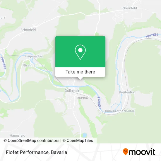 Flofet Performance map