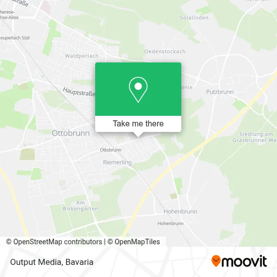 Output Media map