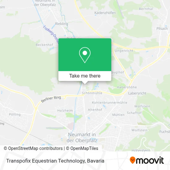 Transpofix Equestrian Technology map