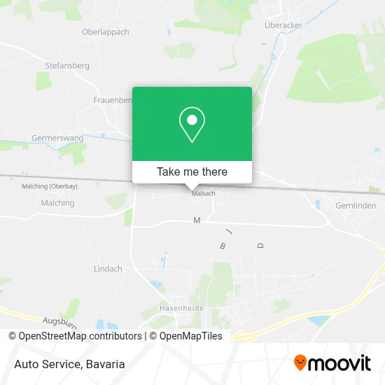 Auto Service map