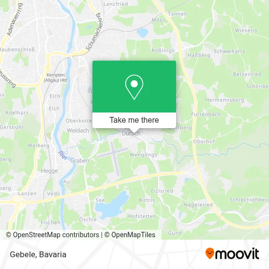 Gebele map