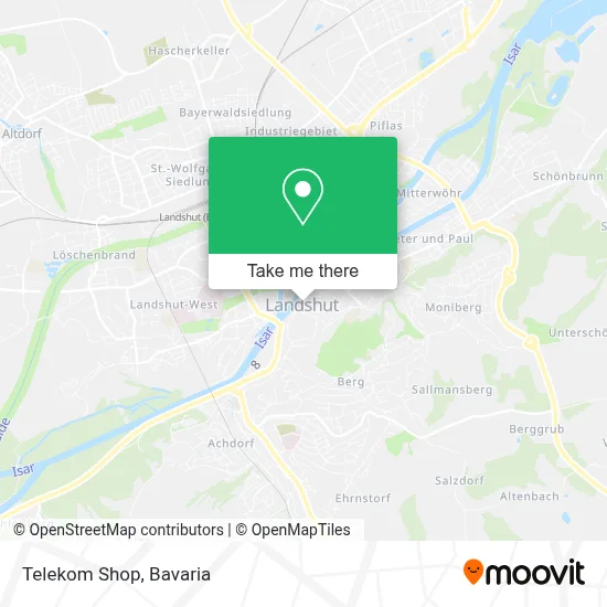 Telekom Shop map