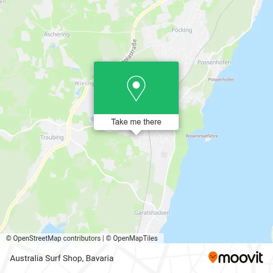 Australia Surf Shop map
