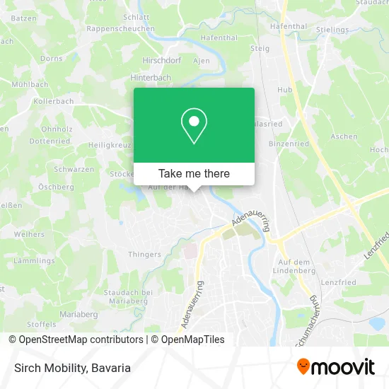 Sirch Mobility map