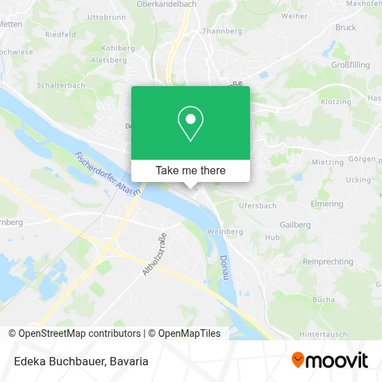 Edeka Buchbauer map