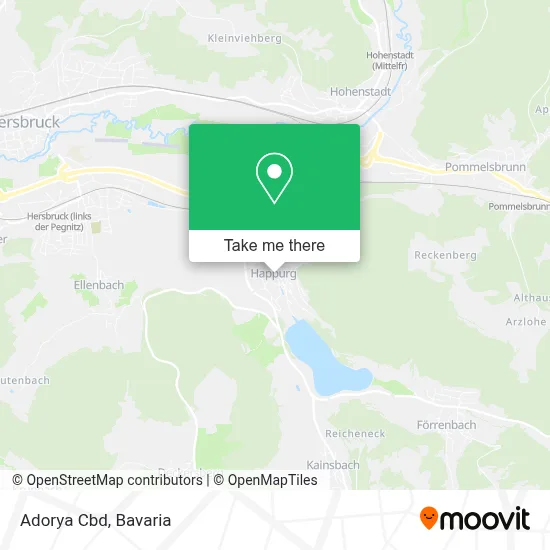 Adorya Cbd map