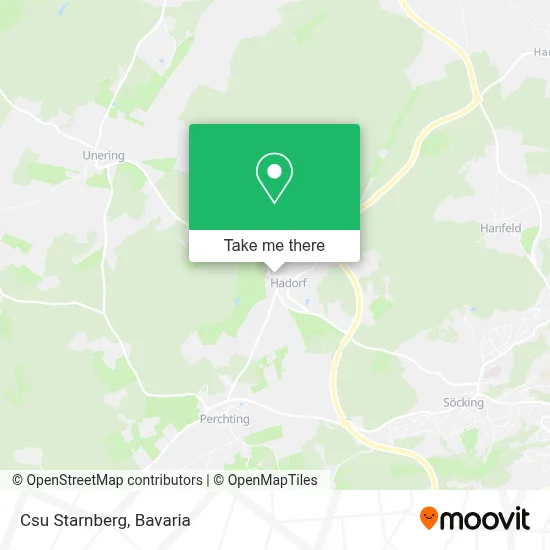 Csu Starnberg map