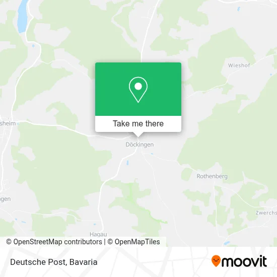 Deutsche Post map