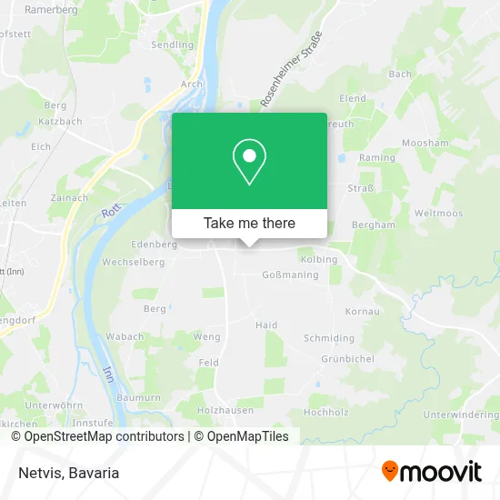 Netvis map