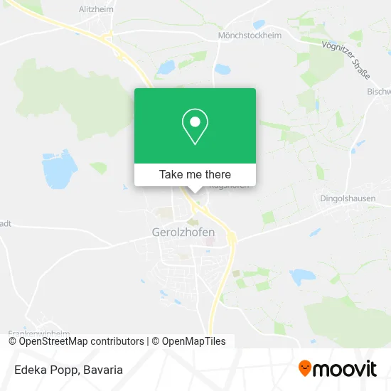Edeka Popp map