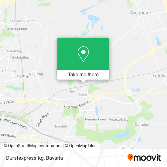 Durstexpress Kg map