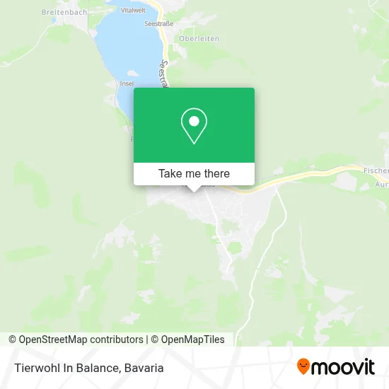 Tierwohl In Balance map