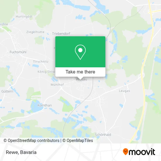 Rewe map