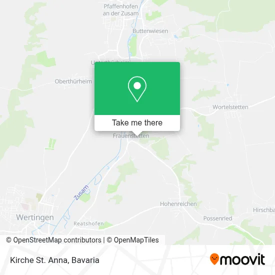 Kirche St. Anna map