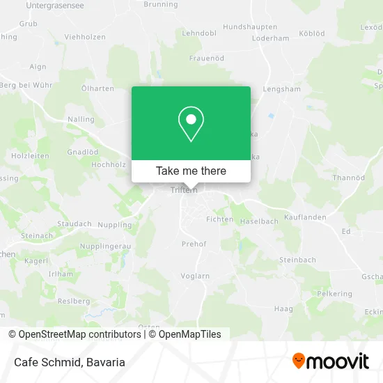 Cafe Schmid map
