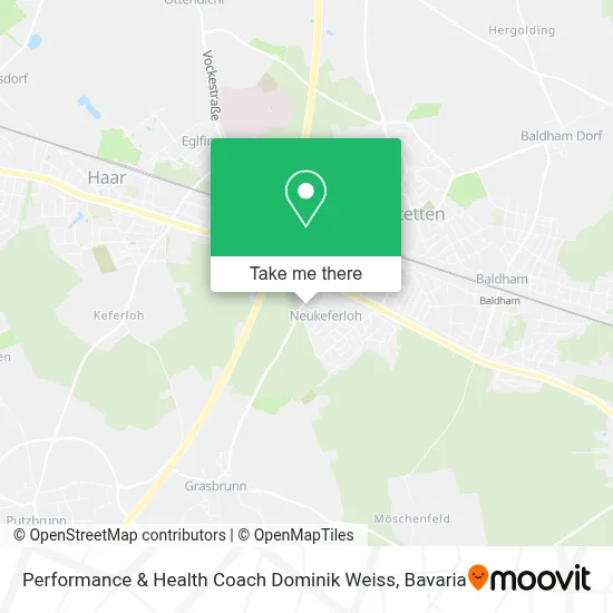 Performance & Health Coach Dominik Weiss map