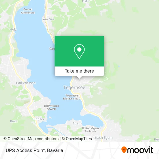 Ups Access Point map