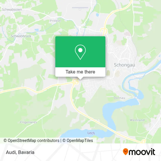 Audi map