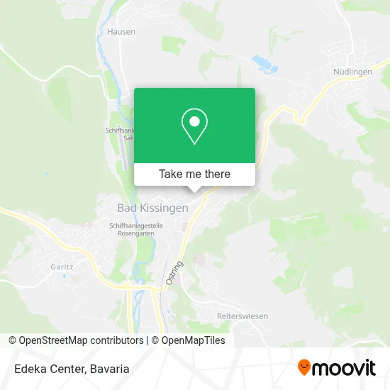 Edeka Center map